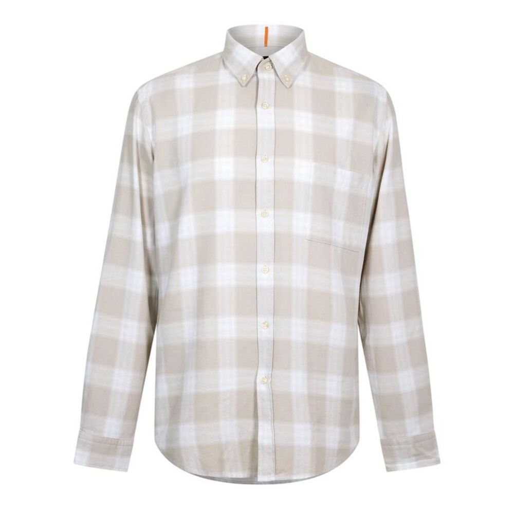 Boss Mens Rickert Shirt / Light Beige